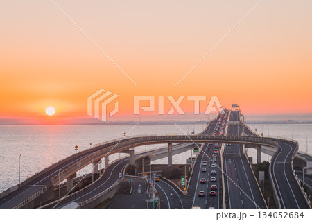 海ほたる 日の出 海ほたる 日の出 134052684