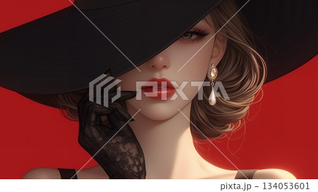 綺麗な女性 134053601