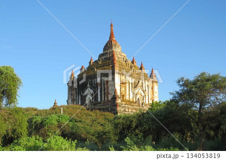 The large Dhammayangi Temple in Bagan, Myanmar The large Dhammayangi Temple in Bagan, Myanmar 134053819