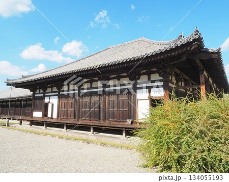 奈良県　元興寺　極楽坊本堂　11月 134055193