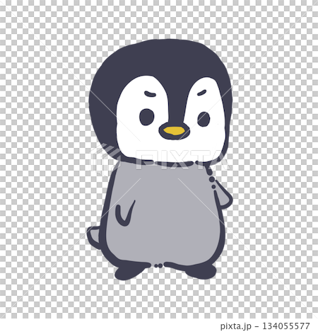 站立的企鵝 134055577