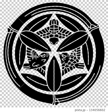 家紋です。勸修寺家笹といいます。 家紋です。勸修寺家笹といいます。 134056602
