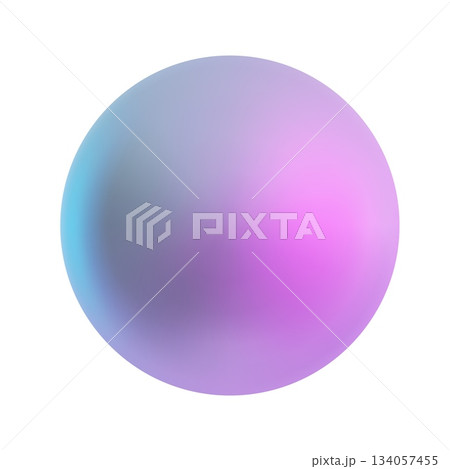 Sphere pink pearl shine 3D vector mode, geometric round figure glossy surface, volume ball, plastic toy, game metaverse Sphere pink pearl shine 3D vector mode, geometric round figure glossy surface, volume ball, plastic toy, game metaverse 134057455