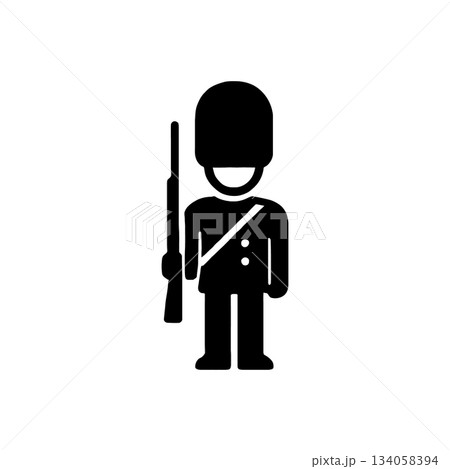 Royal Guard Soldier Uniform Iconのイラスト素材 [134058394] - PIXTA