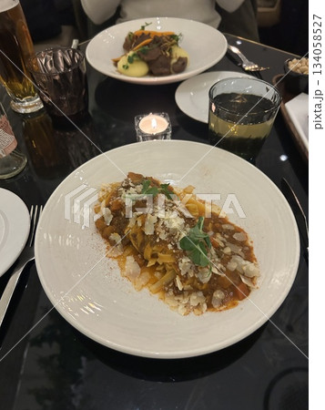 海外で食べたパスタ 134058527