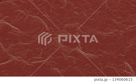 深みのある赤色の和紙風テクスチャ背景デザイン素材 深みのある赤色の和紙風テクスチャ背景デザイン素材 134060615