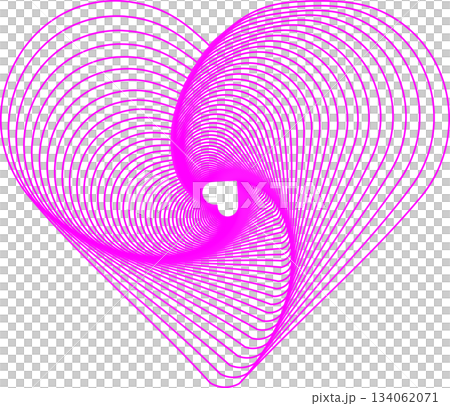 Neon Pink Heart Spiral Abstract Graphic for Love, Romance, and Modern Design Projects Neon Pink Heart Spiral Abstract Graphic for Love, Romance, and Modern Design Projects 134062071