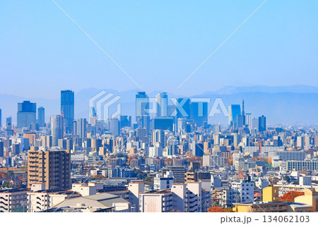 愛知県名古屋市、名古屋駅周辺超高層ビル群の風景 愛知県名古屋市、名古屋駅周辺超高層ビル群の風景 134062103