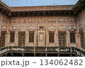 Mandawa, India, October 21, 2025. Courtyard of a haveli converted into a hotel in Mandawa. 134062482