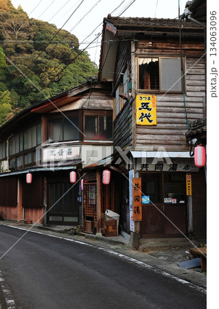 川内高城温泉の町並み 134063096