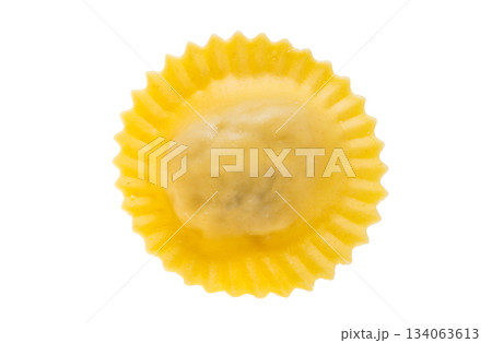 Italian ravioli isolated Italian ravioli isolated 134063613
