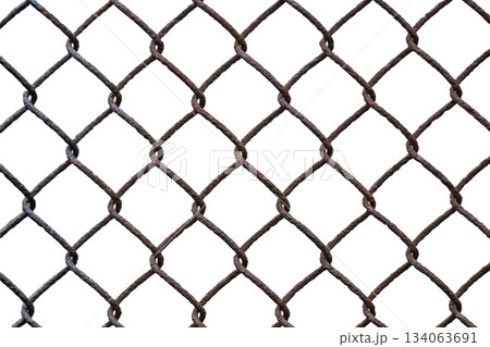iron mesh background isolated 134063691