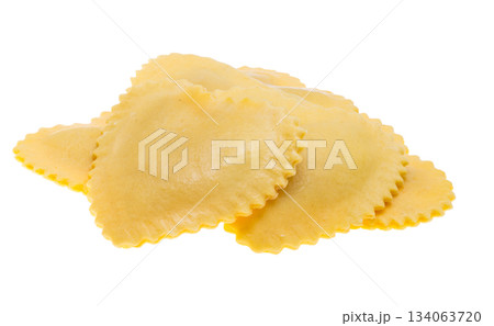 Italian ravioli isolated Italian ravioli isolated 134063720