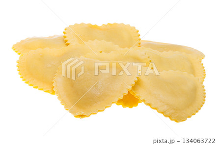 Italian ravioli isolated Italian ravioli isolated 134063722