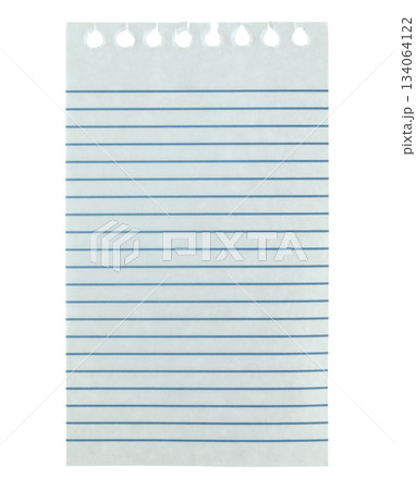 Blank notepad paper with texture, isolated on transparent background. Office blank paper concept Blank notepad paper with texture, isolated on transparent background. Office blank paper concept 134064122