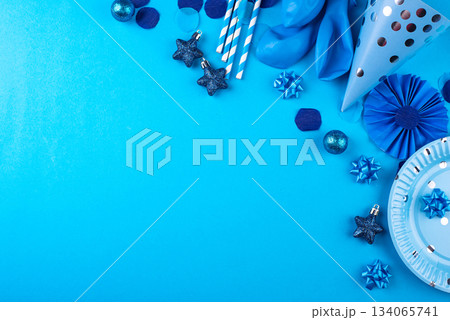 Blue monday concept, post-holiday blues 134065741