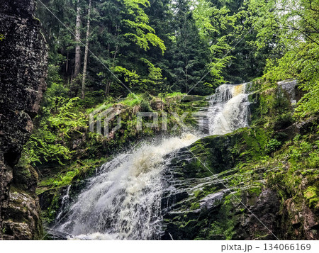 Mountain Symphony The Power and Grace of a Waterfall Mountain Symphony The Power and Grace of a Waterfall 134066169