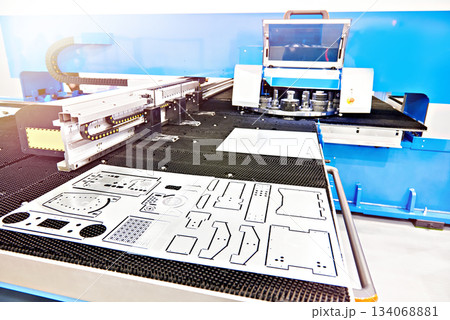 Modern turret punch press 134068881