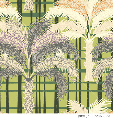 japanese pattern background with bambooのイラスト素材 [134072088] - PIXTA