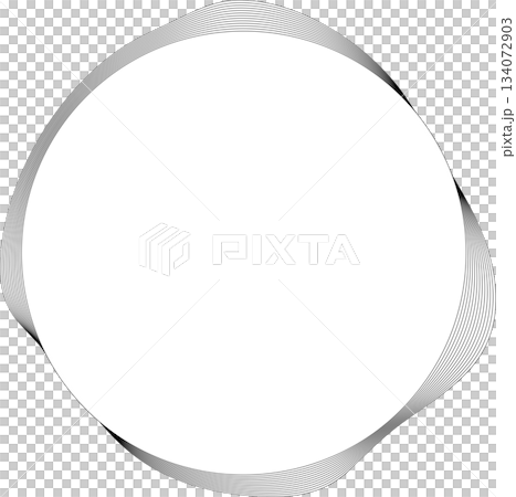 Circle white frame dynamic liquid overlapping for tag, badges, logo Circle white frame dynamic liquid overlapping for tag, badges, logo 134072903