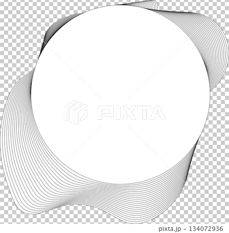 Circle white frame dynamic liquid overlapping for tag, badges, logo Circle white frame dynamic liquid overlapping for tag, badges, logo 134072936