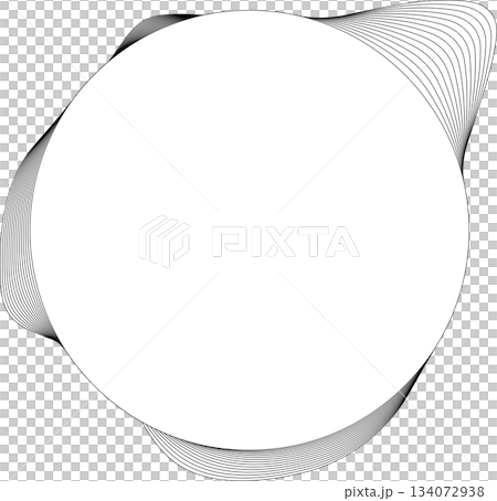 Circle white frame dynamic liquid overlapping for tag, badges, logo Circle white frame dynamic liquid overlapping for tag, badges, logo 134072938