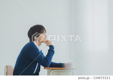 勉強する男子高校生 勉強する男子高校生 134073321
