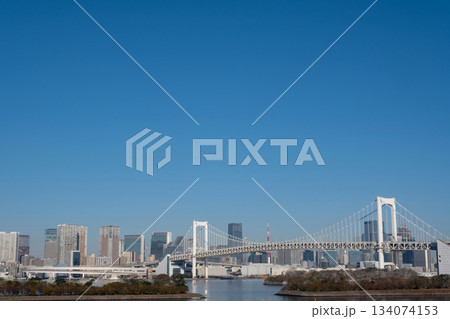お台場から芝浦方面を見た風景 134074153