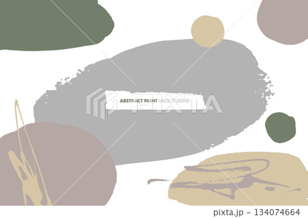 抽象的なペイントアートの背景素材 134074664