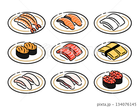 お寿司 134076145