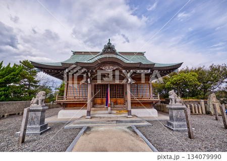 兵庫・坊勢島の恵美酒神社　本殿 134079990