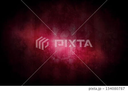 Abstract red gradient vector art is showing vertical streaks and blotchy patterns across backdrop 134080787