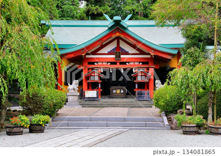 創建は1161年…富士山開山式・閉山式も行われる『新橋浅間神社』 134081865