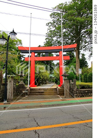 創建は1161年…富士山開山式・閉山式も行われる『新橋浅間神社』 134081869