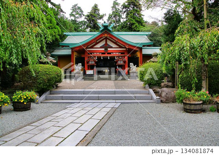 創建は1161年…富士山開山式・閉山式も行われる『新橋浅間神社』 134081874
