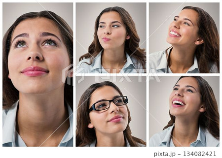 People collage portrait single 5 People collage portrait single 5 134082421