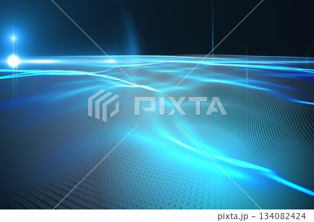Abstract shiny black background 134082424