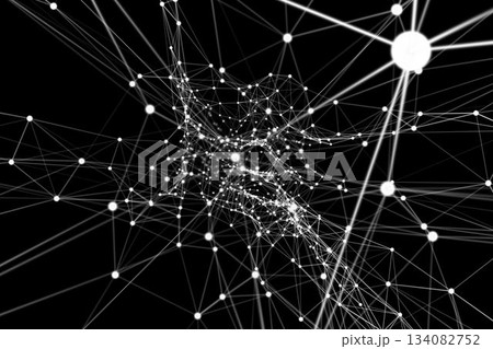 White lines on black background 134082752