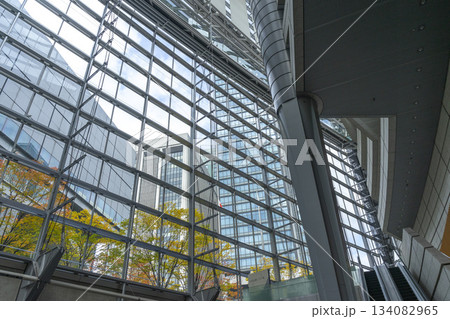Tokyo, Japan - Nov 26,2024 : Interior view of Tokyo International Forum Glass Building in Tokyo, Japan on Nov 26,2024. Tokyo, Japan - Nov 26,2024 : Interior view of Tokyo International Forum Glass Building in Tokyo, Japan on Nov 26,2024. 134082965