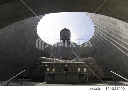 The great Buddha at Hill of Buddha in Hokkaido. Hill Of Buddha is one Of Most Popular Traveling Destination In Sapporo. locate in Makomanai Takino Cemetery . The great Buddha at Hill of Buddha in Hokkaido. Hill Of Buddha is one Of Most Popular Traveling Destination In Sapporo. locate in Makomanai Takino Cemetery . 134083000