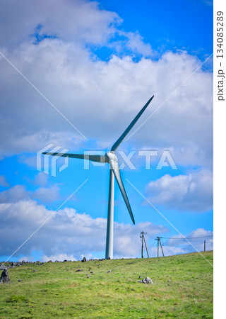 四国カルストの風車 四国カルストの風車 134085289