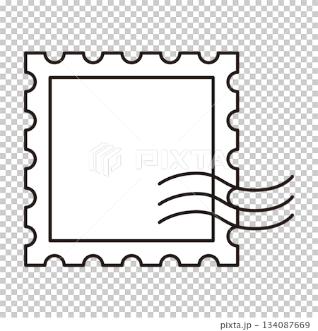 郵票圖標 郵票圖標 134087669