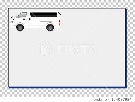 Car and frame Car and frame 134087984