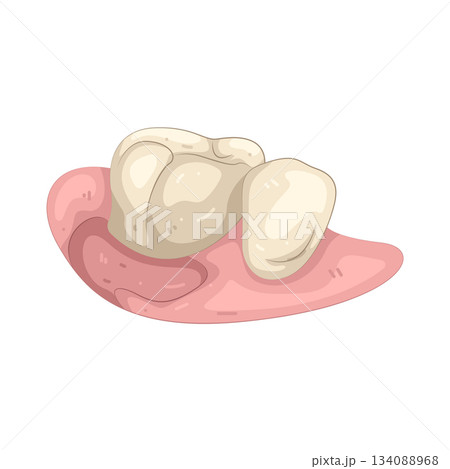 Illustration of tooth pain Illustration of tooth pain 134088968