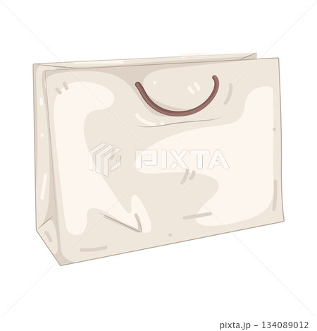 Illustration of shopping bag Illustration of shopping bag 134089012
