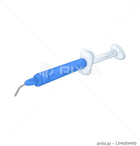 Illustration of dental composite  134089490