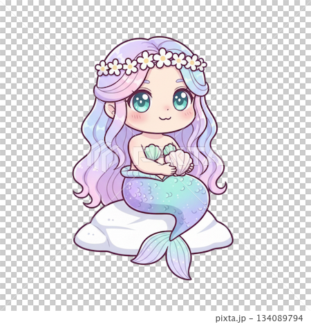 可愛的美人魚 134089794