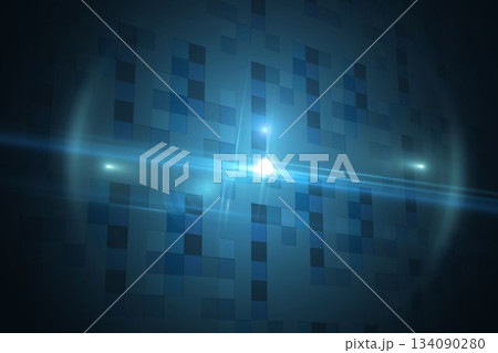 Technical background with squares 134090280