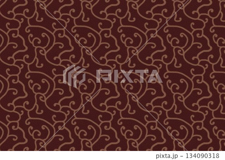 Close up of design on maroon wall Close up of design on maroon wall 134090318