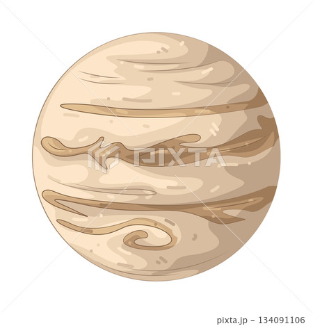 Illustration of jupiter  134091106
